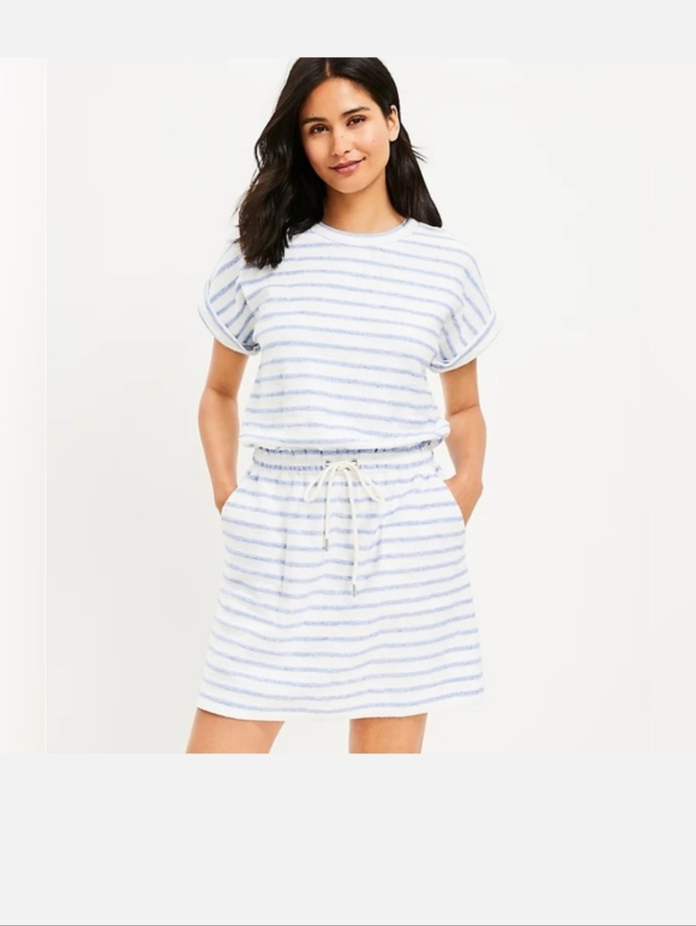 Lou & Grey Cotton Terry Dress Size Small